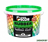 Картинка Краска Super Decor Rubber 3 кг (№12 карибская ночь)