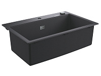 Картинка Кухонная мойка Grohe K700 80-C 78/51 1.0 31652AP0 (черный гранит)