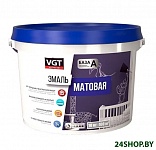Картинка Эмаль VGT ВД-АК-1179 Универсальная Матовая RAL9001 1 кг (ванильный)