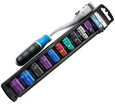 Картинка Набор торцевых головок Hogert Technik HT1R382 (11 предметов)