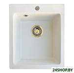 Картинка Кухонная мойка Gerhans A10 (белый)