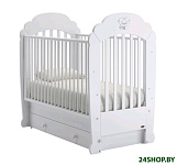 Картинка Детская кроватка Nuovita Parte Swing (белый)