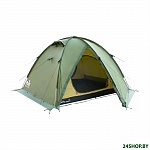 Картинка Экспедиционная палатка TRAMP Rock 3 v2 (зеленый)