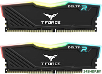 T-Force Delta RGB 2x8GB DDR4 PC4-28800 TF3D416G3600HC18JDC01
