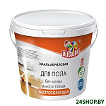 Картинка Эмаль Olecolor Для пола акриловая 2.5 кг (золотистый)