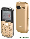 Картинка Мобильный телефон Maxvi B6 (золотистый)