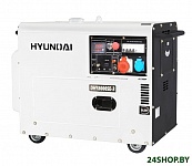 Картинка Дизельный генератор Hyundai DHY 8000SE-3