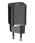Картинка Сетевое зарядное Baseus TZCCSUP-B01 Black