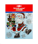 Картинка Набор наклеек Erich Krause Decor Дед Мороз с подарками (49605)