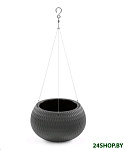 Картинка Кашпо Альтернатива Жемчужина М8919 (графитовый)