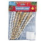 Картинка Набор елочных игрушек Зимнее волшебство Витые сосульки 8 шт (3562596)