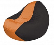 Картинка Бескаркасное кресло Flagman Classic К2.1-134 (оранжевый/черный)