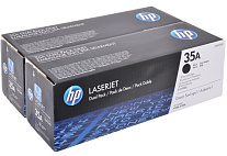 Картинка Картридж для принтера HP 35A (CB435AD) 2 шт