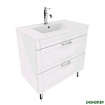 Картинка Тумба с умывальником IDDIS Oxford 80 OXF80W0i95K