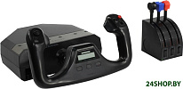 Картинка Оборудование для авиасимуляторов Logitech Pro Flight Yoke System (945-000004)