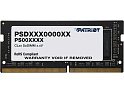 Оперативная память Patriot Signature Line 8GB DDR4 SODIMM PC4-25600 PSD48G320081S