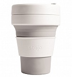 Картинка Термокружка Stojo S1-DOV-C (серый/белый, 0.355 л)