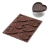 Картинка Набор Silikomart Cookie Love Slim 22.166.77.0165