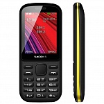 Картинка Мобильный телефон TeXet TM-208 (черный/желтый)