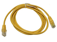 Картинка Кабель Patch Cord UTP кат.5e (2 м, жёлтый)