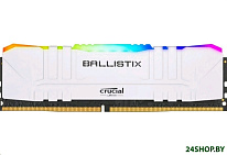 Картинка Оперативная память Crucial Ballistix RGB 8GB DDR4 PC4-25600 (BL8G32C16U4WL)