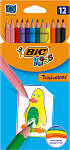 BIC Тропикулер Карандаши цветные, 12 цветов