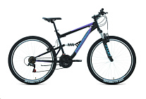 Картинка Велосипед Forward Raptor 27.5 1.0 р.18 2021 (черный/фиолетовый)