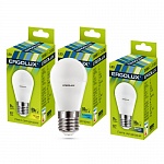 Картинка Лампа светодиодная ERGOLUX LED-G45-9W-E27-4K