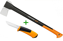 Картинка Набор инструментов FISKARS Х21 (черный/оранжевый) (1025436)