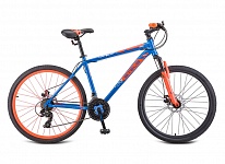 Картинка Велосипед Stels Navigator 500 MD 26 F020 р.20 2022 (синий/красный)