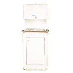 Картинка Умывальник Метлес с ЭВН 22л (бак пласт., раковина нерж.) (белый)