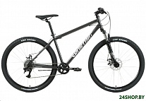 Картинка Велосипед Forward Sporting 27.5 2.3 D р.19 2022 (черный/белый)