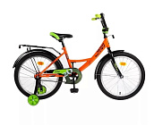 Картинка Детский велосипед Novatrack Vector 20 (оранжевый/желтый, 2019)