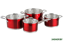 Картинка Набор кастрюль Pomi d'Oro Prezioso PSS-640028