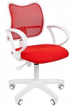 Картинка Кресло CHAIRMAN 450LT white (красный)
