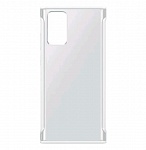 Картинка Чехол SAMSUNG Clear Protective Cover для Note20 (прозрачный/белый) (EF-GN980CWEGRU)