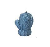 Картинка Свеча варежка ВОЛШЕБНАЯ СТРАНА 8335 (синяя)
