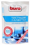 Картинка Чистящие влажные салфетки Buro BU-Zscreen (100 шт)