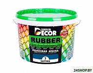 Картинка Краска Super Decor Rubber 3 кг (№07 балтика)