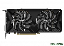 Картинка Видеокарта Palit GeForce RTX 2060 Super Dual 8GB GDDR6 NE6206S018P2-1160A-1