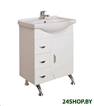 Картинка Тумба под умывальник Onika Луна 60.106 (белый) [106005]