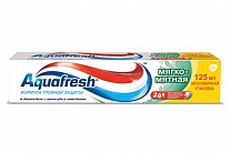 Aquafresh Mild&Minty Зубная паста Мягко-Мятная 125 мл { мин.заказ 2 }
