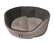 Картинка Лежанка для животных Ferplast Diamante 45 82965099 (серый/черный)