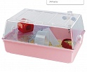 Клетка для грызунов Ferplast Mini Duna Hamster / 57075499 (розовый)