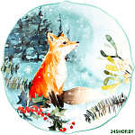 Лесная сказка Лиса 409-157