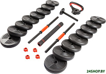 со штангой и гирями 6в1 30 кг