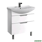 Картинка Мебель для ванных комнат Dreja Тумба под умывальник Laguna Plus 85 [99.0107]