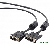 Картинка Кабель Cablexpert DVI-D 4.5м (черный) CC-DVI2L-BK-15