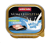 Картинка Консервированный корм для кошек Animonda Vom Feinsten Adult с индейкой и молочной начинкой