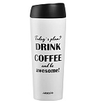 Картинка Термокружка Ardesto Coffee time AR2645DMW 0.45л (бежевый)